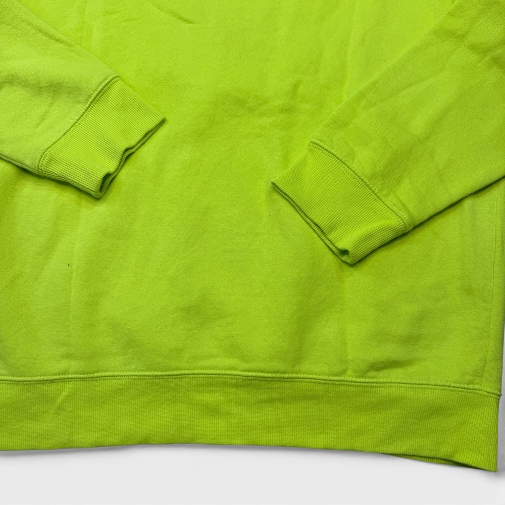 VTG Y2K Naruto Ichiraku Ramen Neon Green Graphic Hoodie Sweatshirt Mens‎ Large - Picture 7 of 9